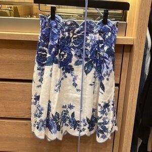 Zimmermann Aliane Linen Skirt Sz 0 (0-2)